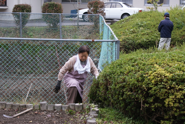 清掃活動の様子